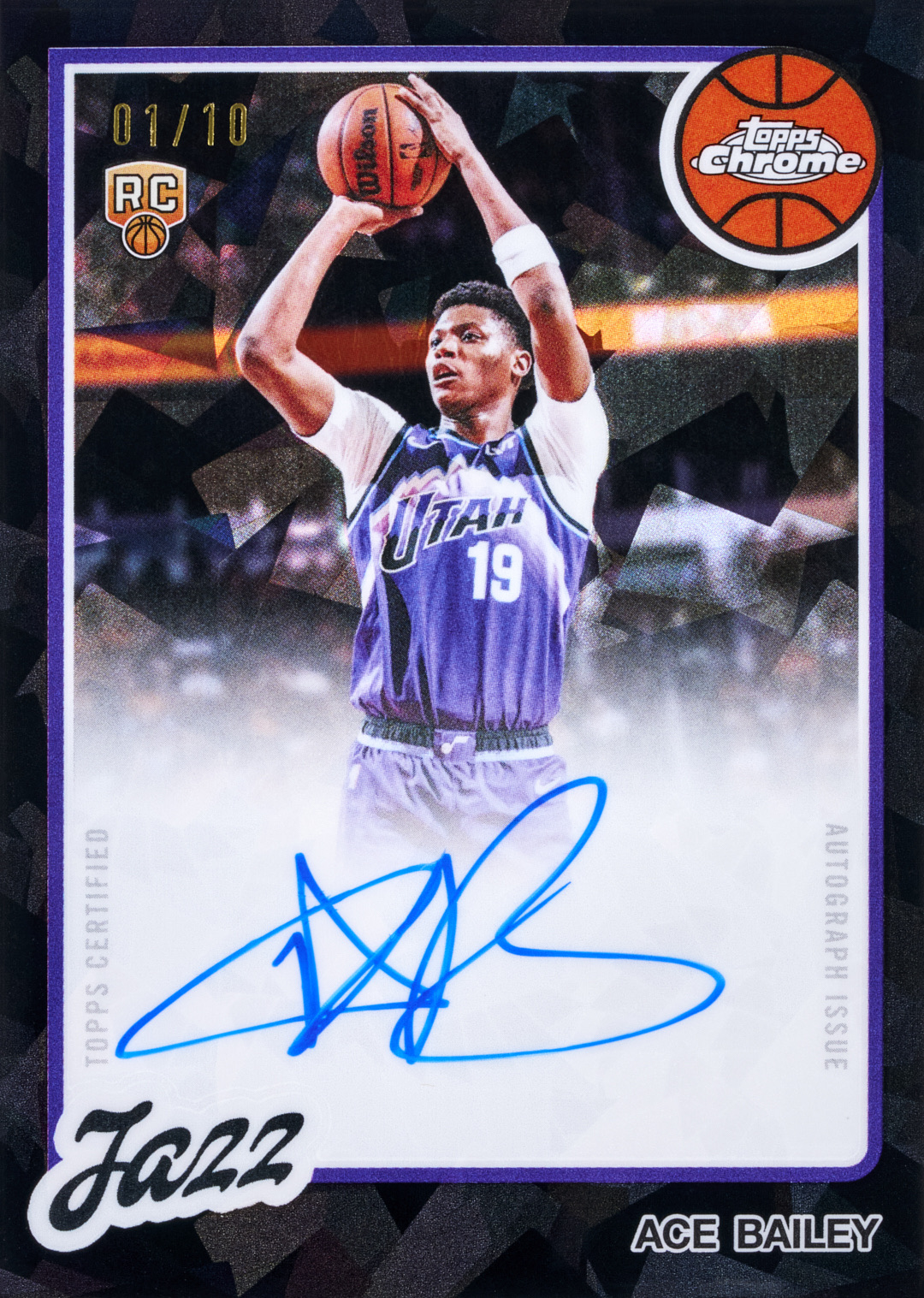 2025-26 Topps Chrome Update Basketball Sapphire
