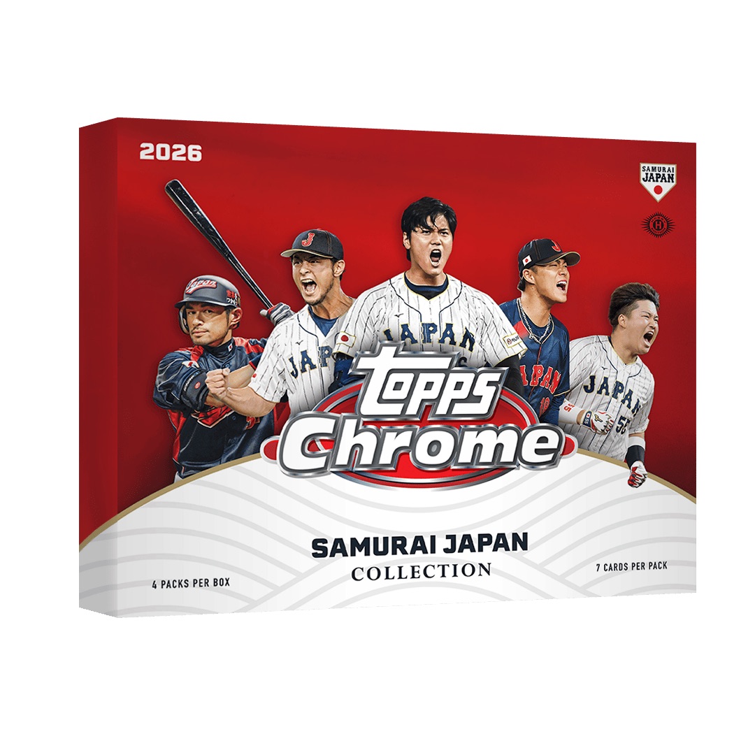 2026 Topps Chrome Samurai Japan Baseball Collector's Box