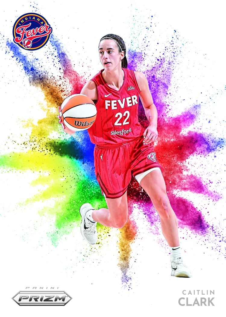 2026 Panini Prizm color blast Caitlin Clark
